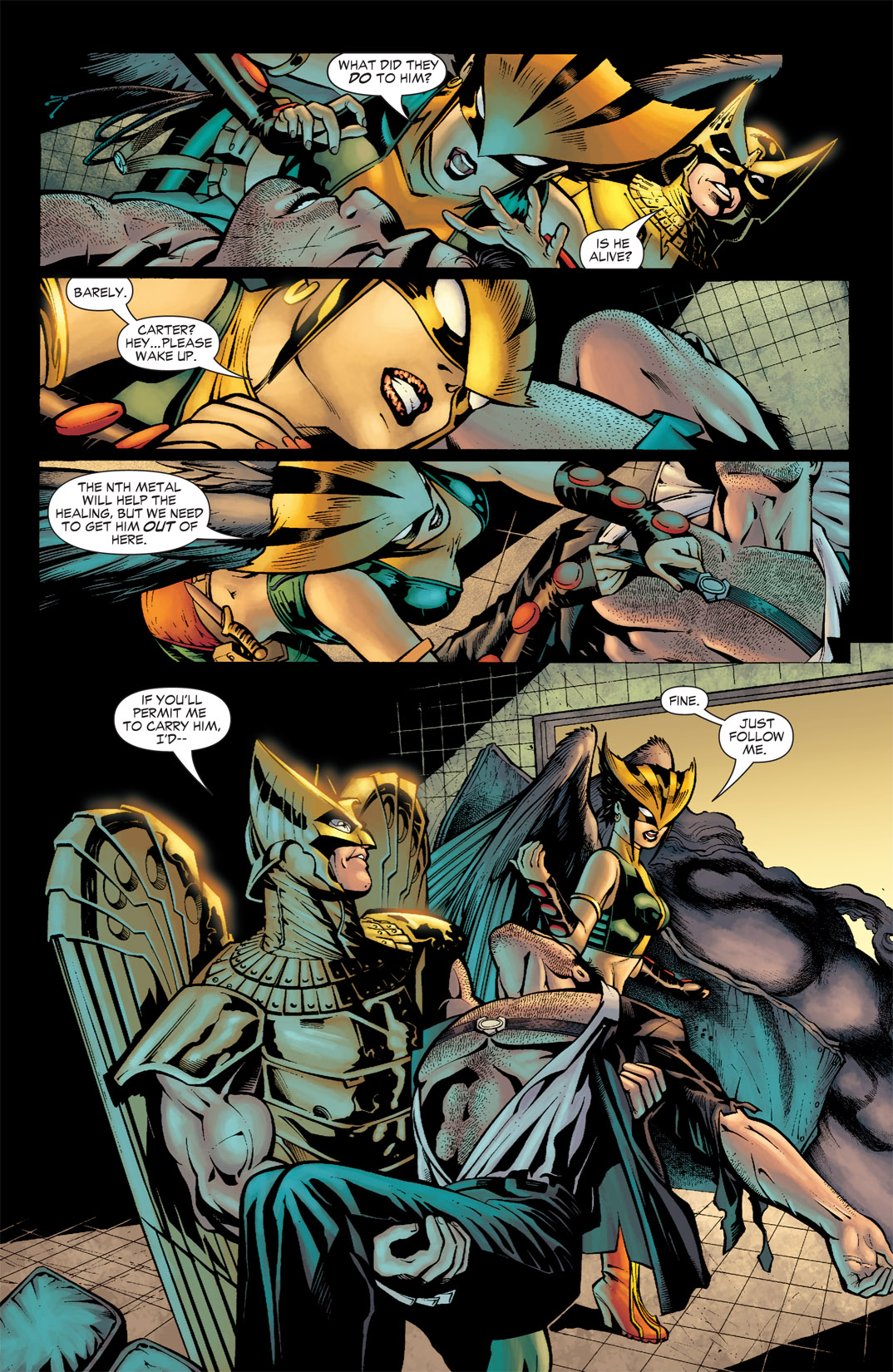 Hawkman (2002) Issue #39 #39 - English 17