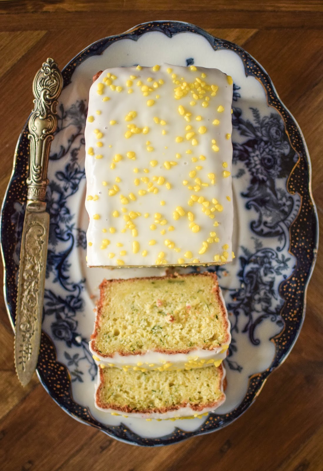 Lemon Zucchini Loaf, who said carrots are the only vegetables allowed in cake?