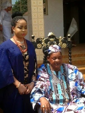 4 Photos: Alaafin of Oyo's youngest wife matriculates