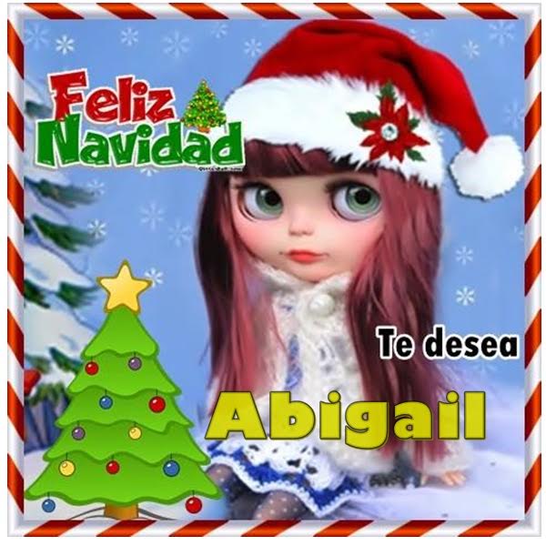 muñecas con nombres de navidad