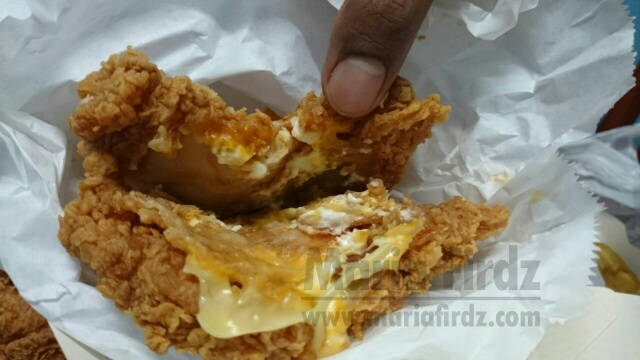 Burger Daging Ayam Tanpa Roti KFC Burger Daging Ayam Tanpa Roti KFC