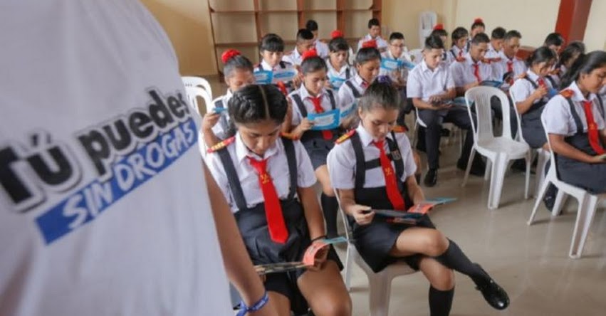 DEVIDA transfiere S/ 900 mil para fortalecer prevención de consumo de drogas en colegios de Lima (RES. N° 173-2019-DV-PE) DEVIDA transfiere S/ 900 mil para fortalecer prevención de consumo de drogas en colegios de Lima (RES. N° 173-2019-DV-PE)