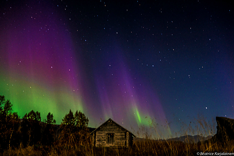 aurora boreale lapponia