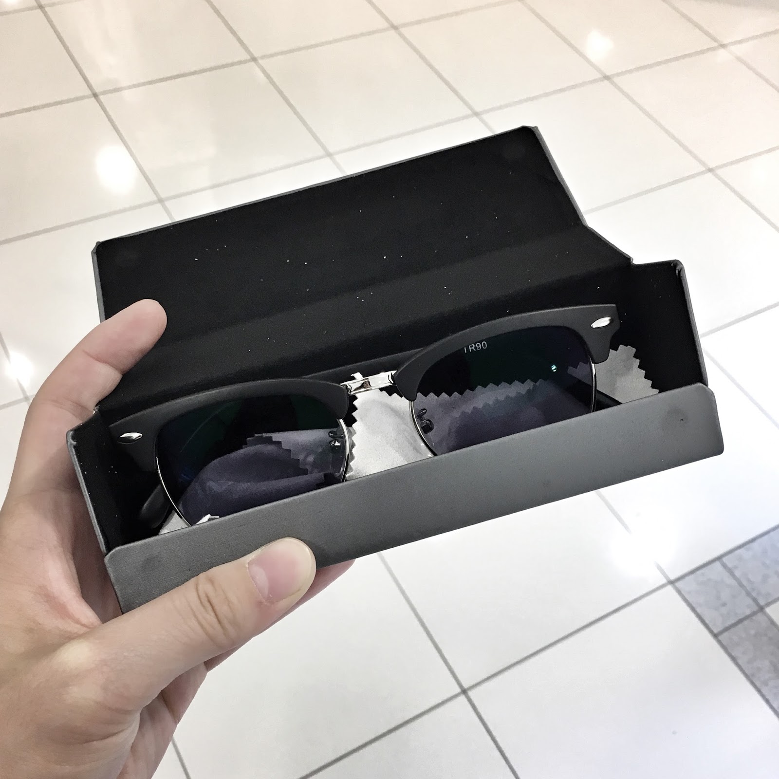 Glassesshop Sunnies For The BF - a mini review ! 