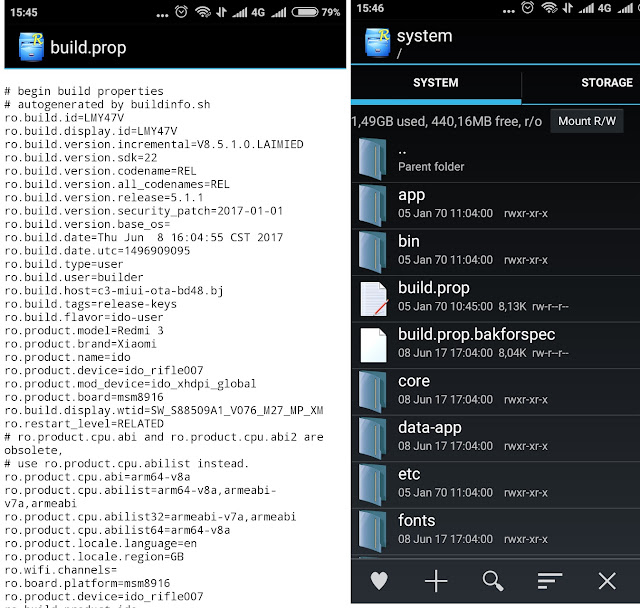  tentu sah sah saja dilakukan selama tidak mengakibatkan gangguan bahkan kerusakan baik se Tutorial Edit File Build.Prop Android Untuk Memaksimalkan Performa Smartphone Kamu