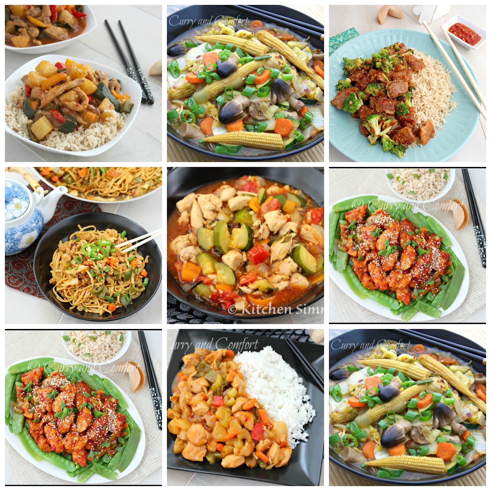 Kitchen Simmer Asian Dishes for Chinese New Year 2017 The Year of