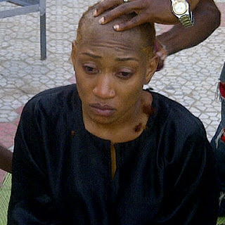 Actress Oge Okoye Shaves Hair! 1
