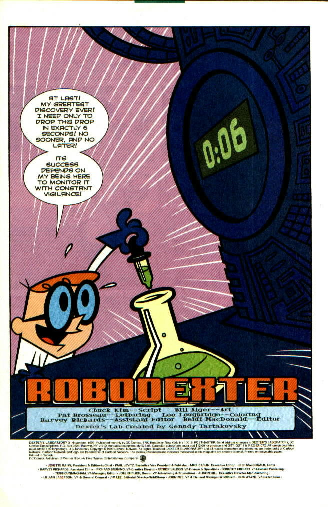 Read online Dexter's Laboratory comic -  Issue #3 - 2