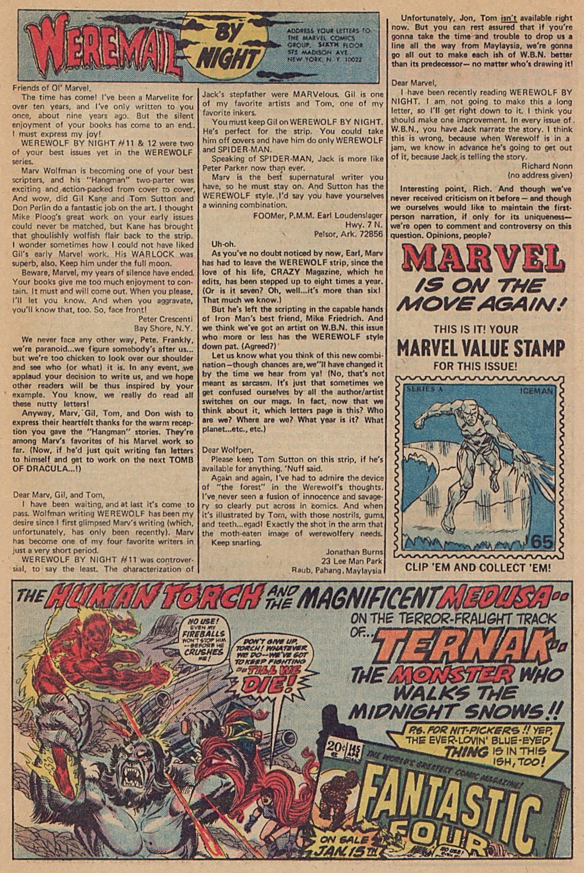 Read online Werewolf by Night (1972) comic -  Issue #16 - 14