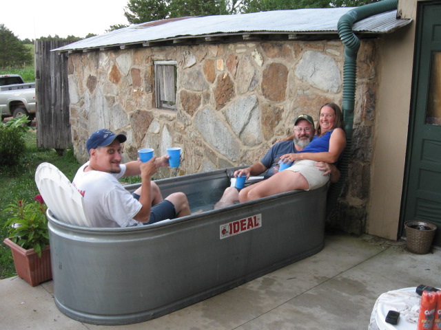 trough swimming pool