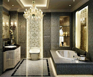 Models And Motifs Of Ceramic Bathroom Floor The Latest Luxury