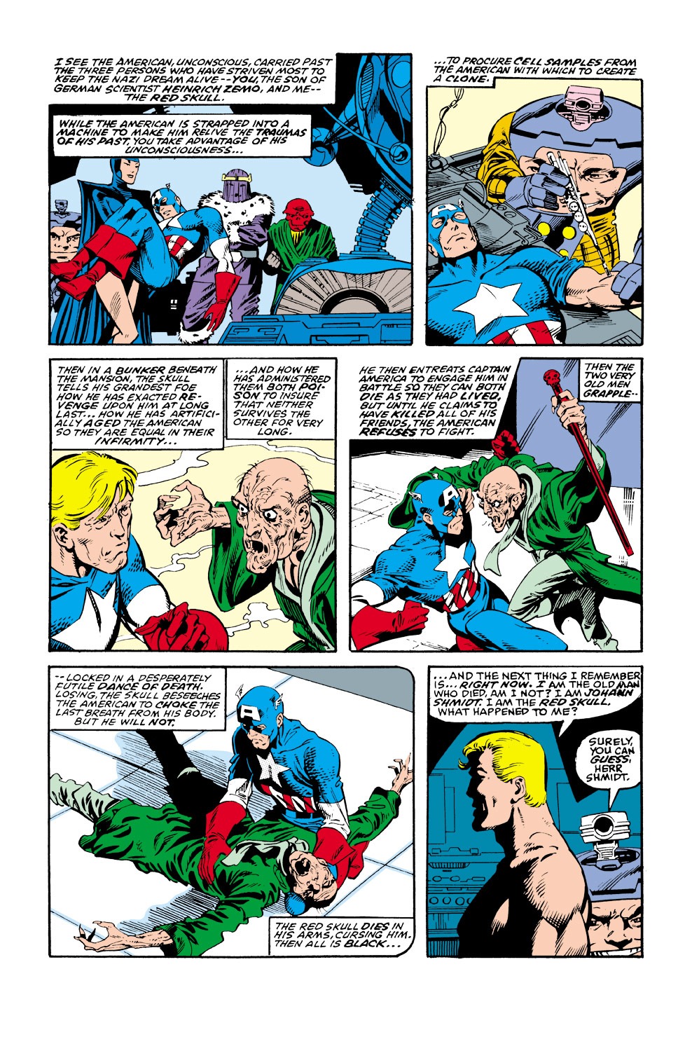Captain America (1968) Issue #350 #282 - English 53