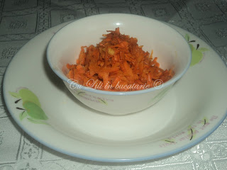Salata chinezeasca de morcovi