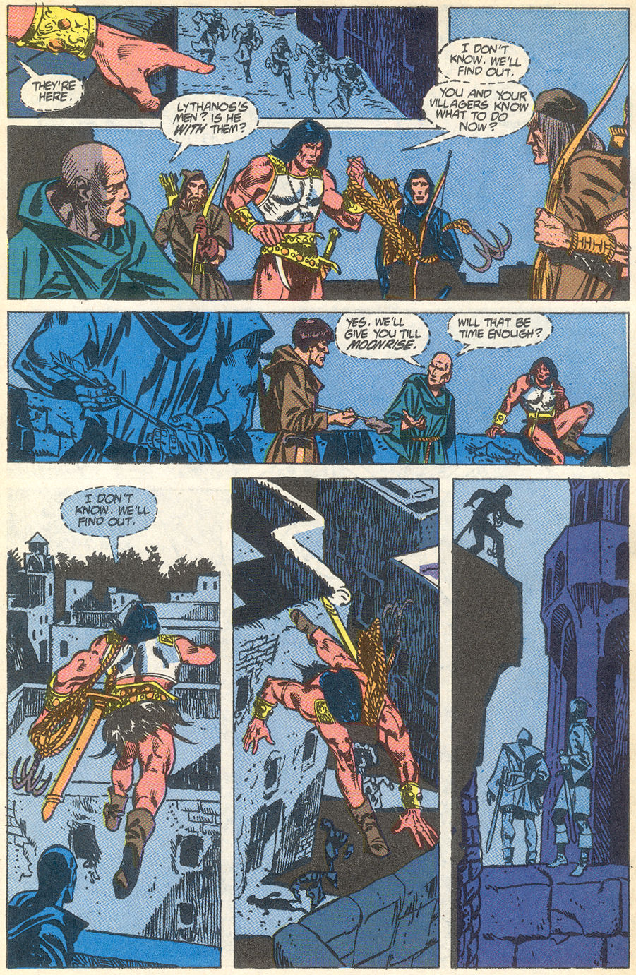 Read online Conan the Barbarian (1970) comic -  Issue #231 - 10