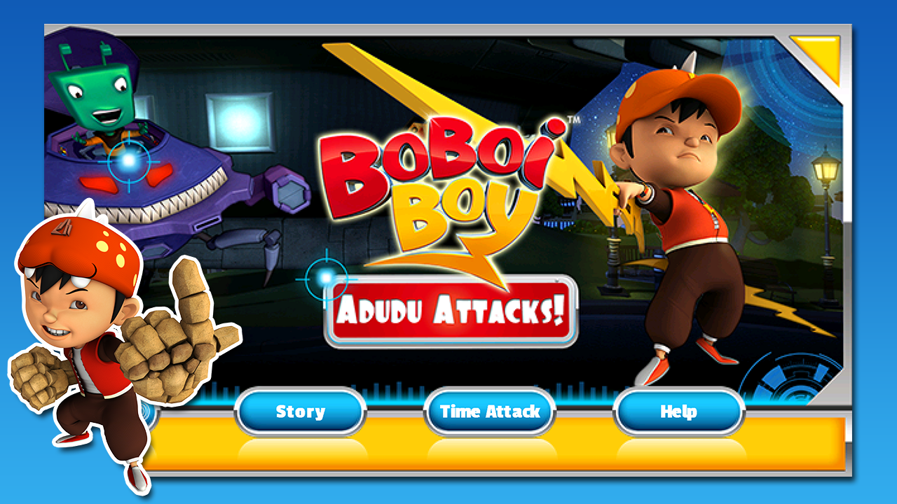 Game BoBoiBoy Android Adudu Attacks