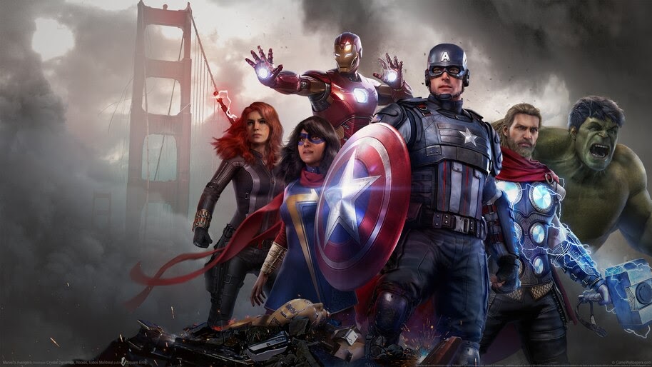 Pixel 3 Marvel's Avengers Backgrounds Marvels Avenger's, Game, Characters, 2020, 4K, #3.1657 Wallpaper