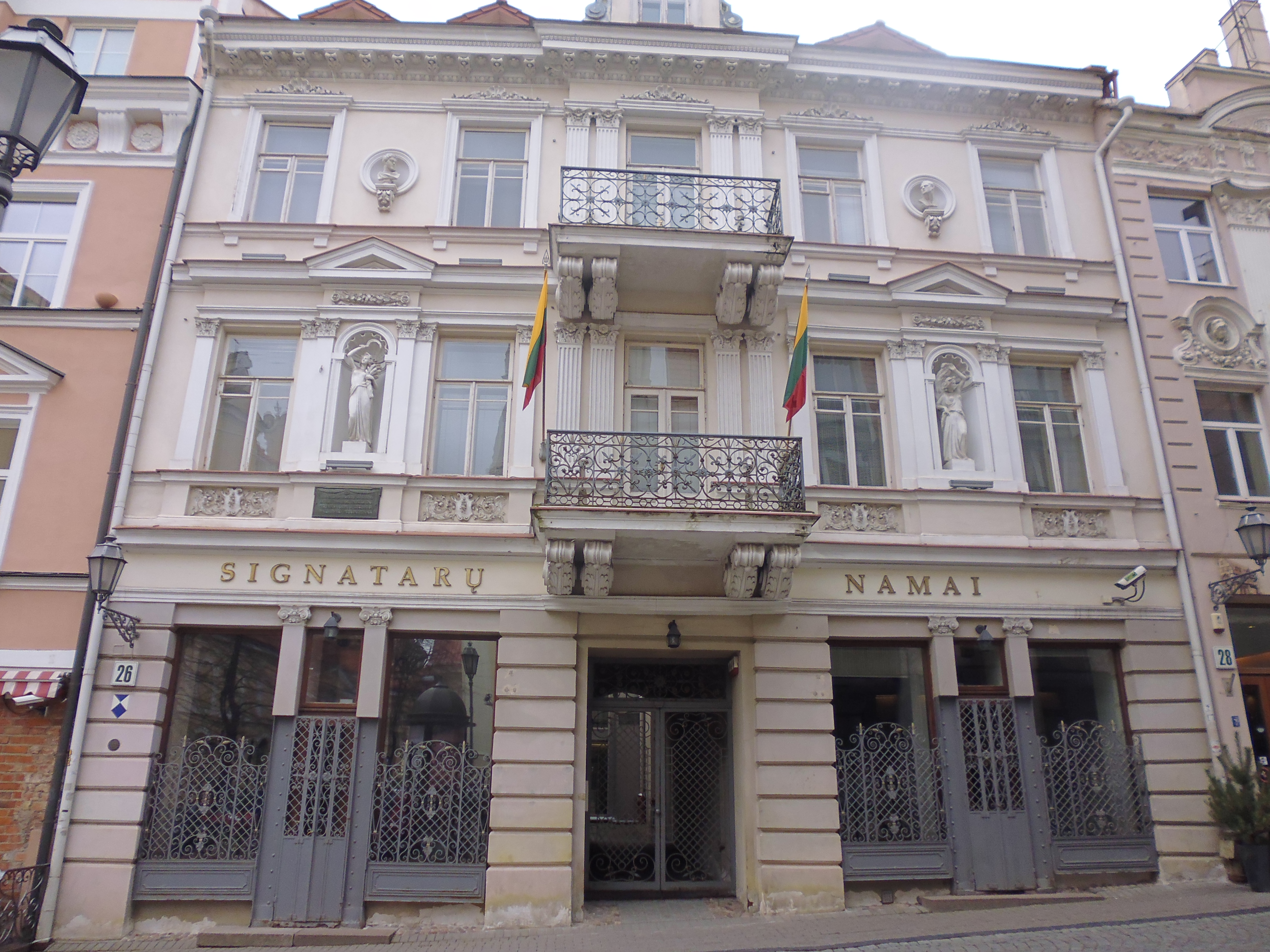 Casa de los Signatarios en Vilnius (Lituania) (@mibaulviajero)