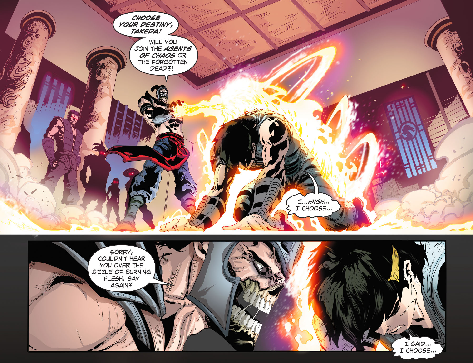 Read online Mortal Kombat X [I] comic -  Issue #32 - 8