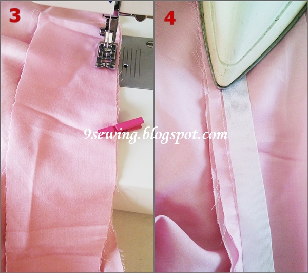 Menjahit Dan Membuat Pola Rok Payung Tutorial And Slide Video