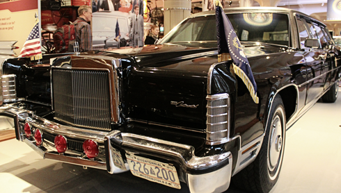 presidential ford reagan museum henry vehicles continental lincoln limo ronald limousine 1972