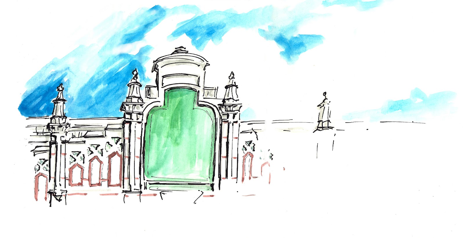 de vuelta con el cuaderno 36 SketchCrawl por Zaragoza de vuelta con el cuaderno 36 SketchCrawl por Zaragoza