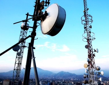 Telecomunicaciones Fotos de antenas enormes de telecomunicaciones