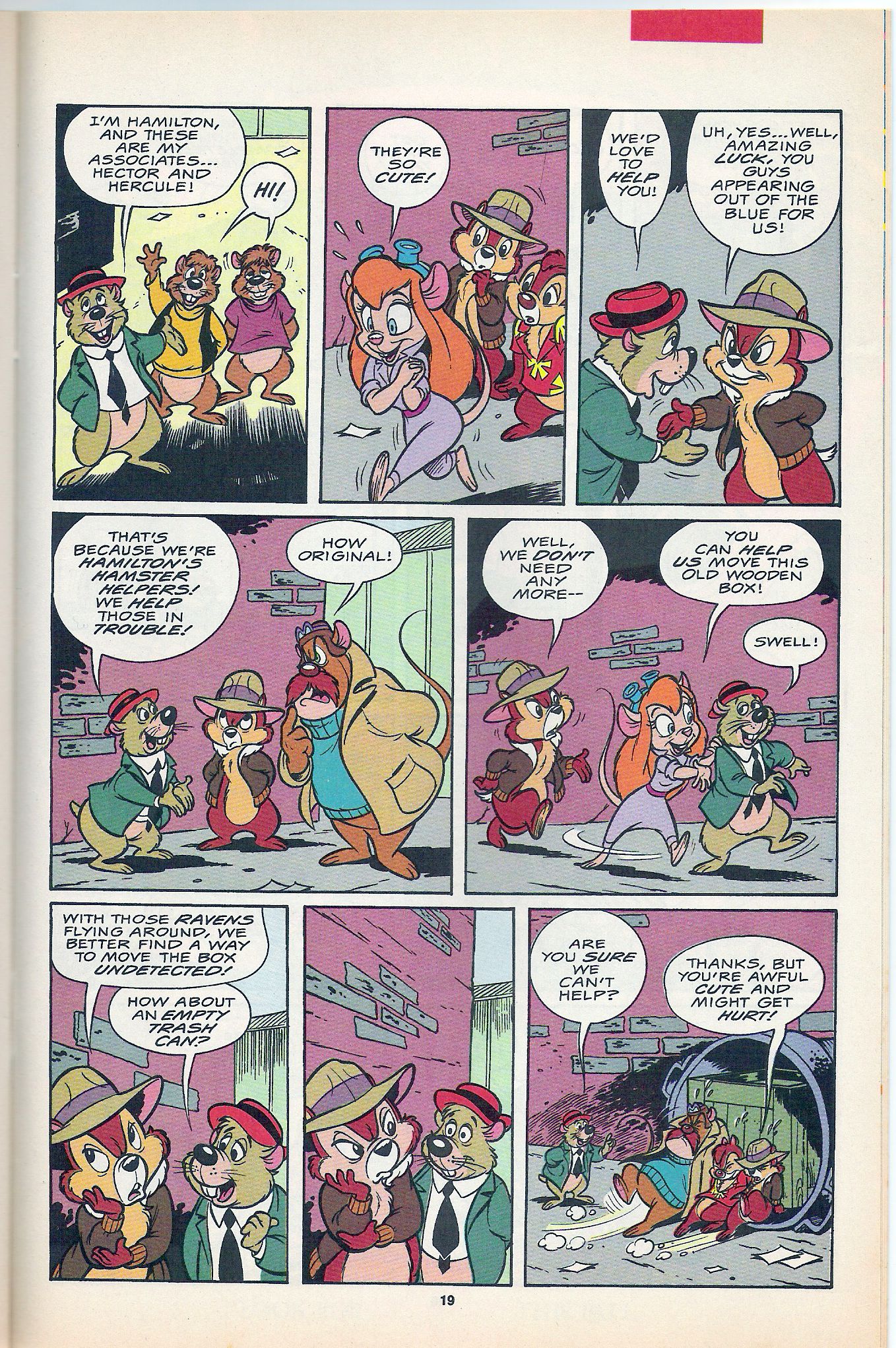 Read online Disney's Chip 'N Dale Rescue Rangers comic -  Issue #4 - 25