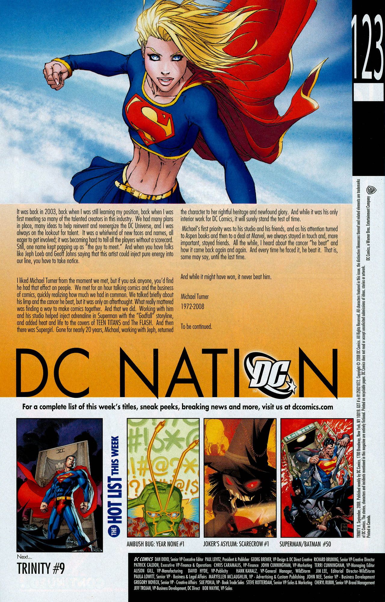 Read online Trinity (2008) comic -  Issue #8 - 32