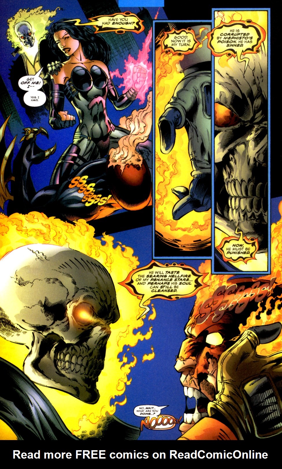 Read online Cyblade/Ghost Rider comic -  Issue # Full - 23