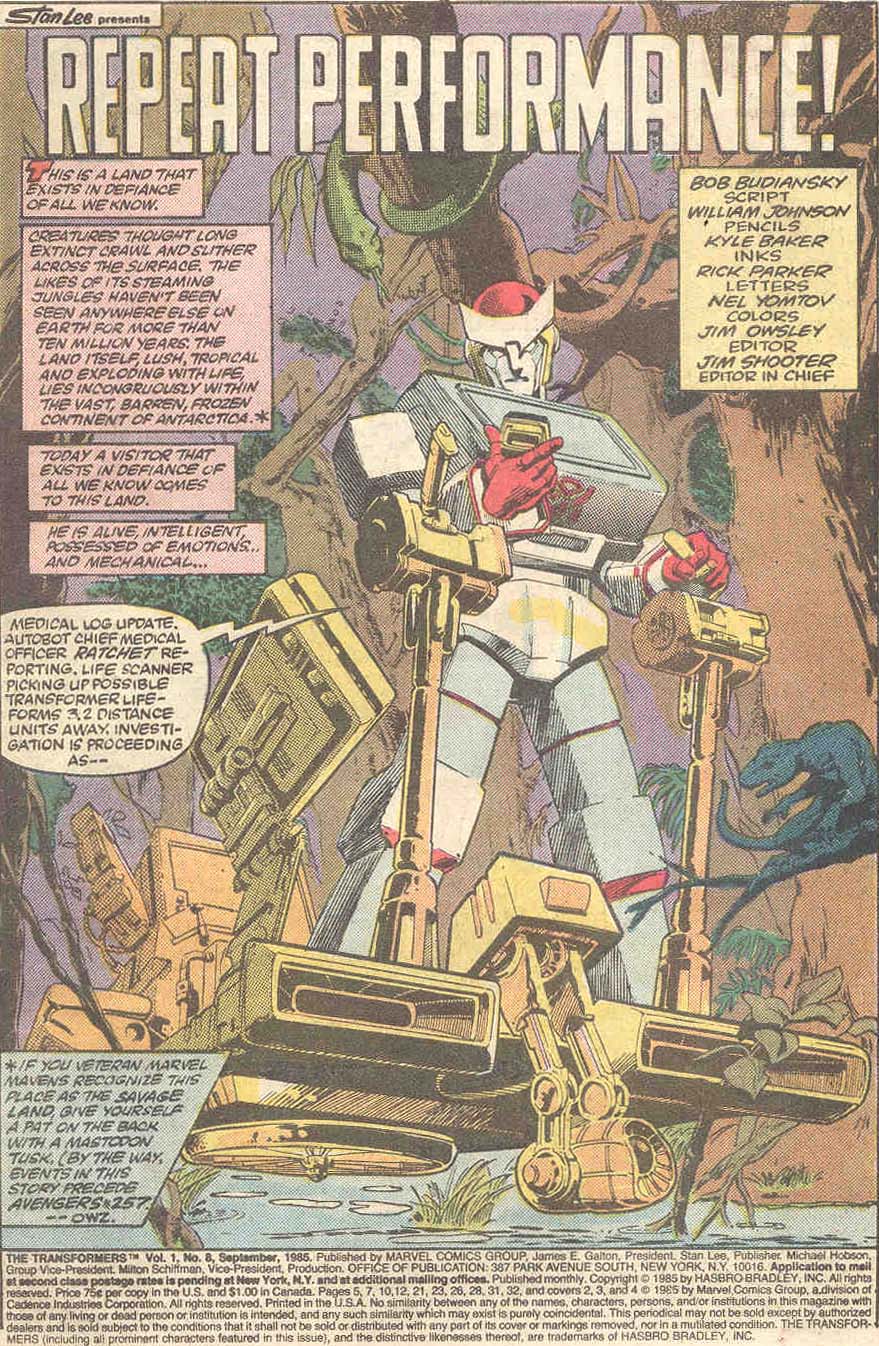 The Transformers (1984) issue 8 - Page 2
