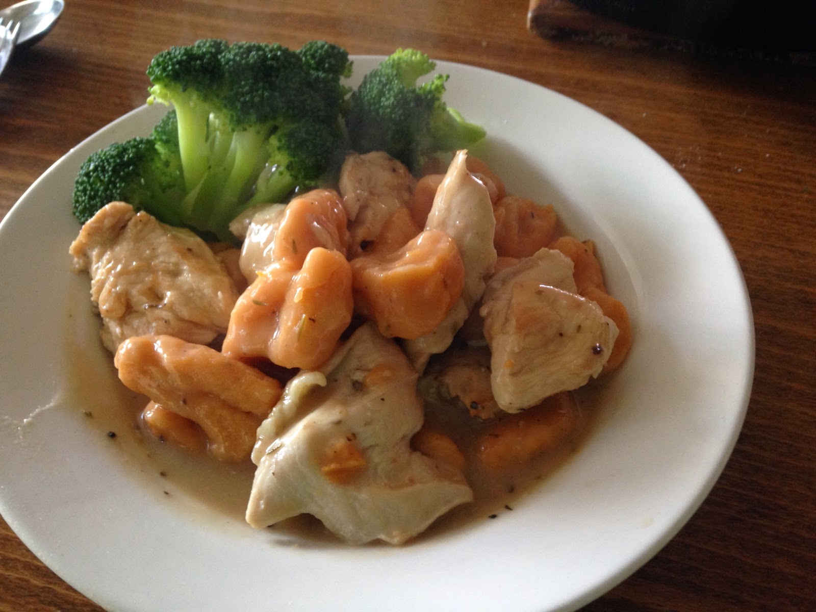Dinner's Ready Boneless Chicken Breast in White Wine Sauce with Sweet Potato Gnocchi and