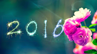 2016 happy new year greeting wallpaper