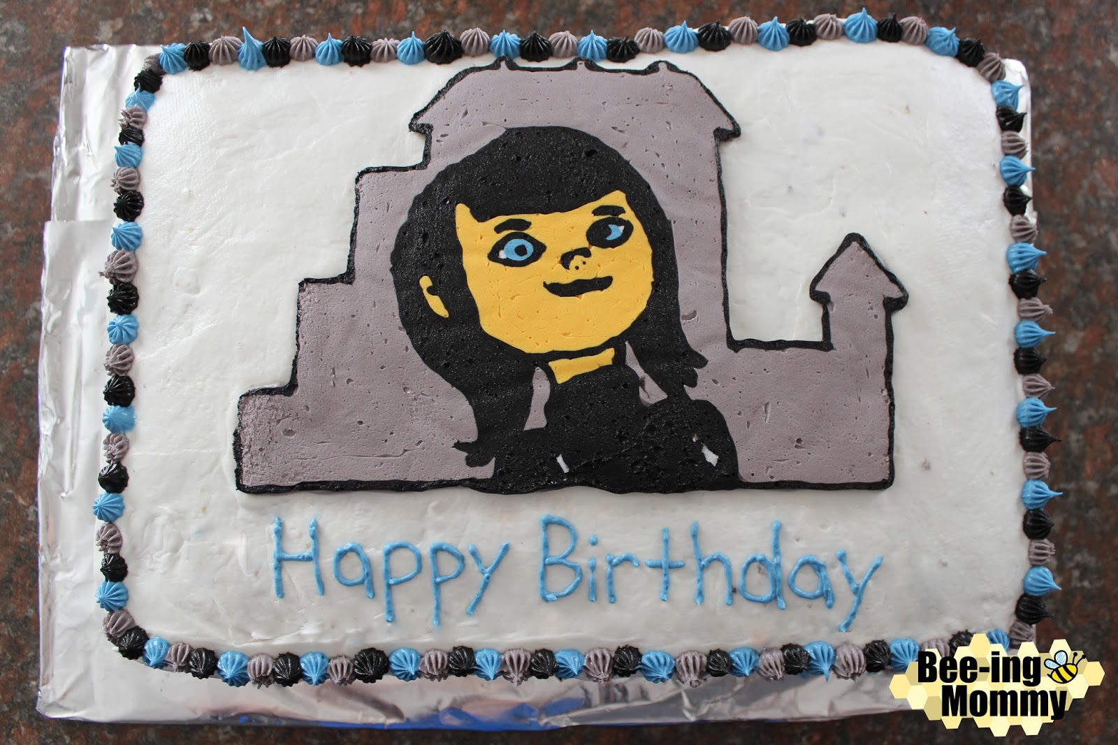 Cake Decorating Coloring Page Transfer Tutorial