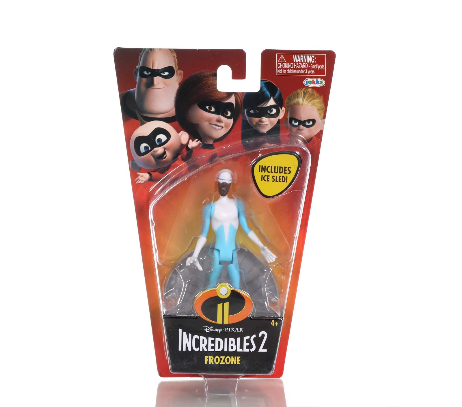 The Incredibles 2 Frozone 4-Inch Action Figure with Accessory 