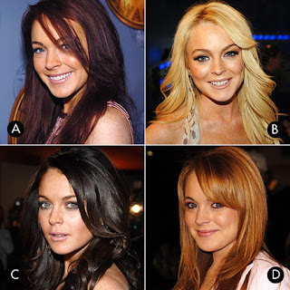 Lindsay Lohan Hairstyle - Female Celebrity Hairstyle Ideas