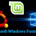 How to Install Microsoft Windows Fonts in Ubuntu / Linux Mint