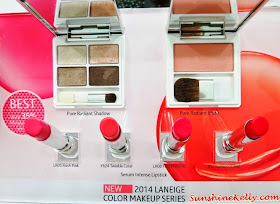 Raw Beauty, Makeup Trend 2014, Laneige, Laneige Makeup, Laneige Serum Intense Lipstick, Laneige Pure Radiant Shadow, Laneige Pure Radiant Blush
