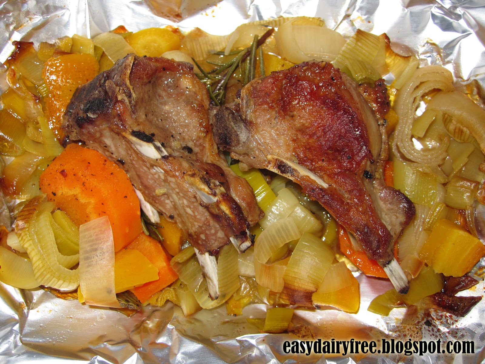 Easy Dairy Free Spiced Roasted Lamb Shank