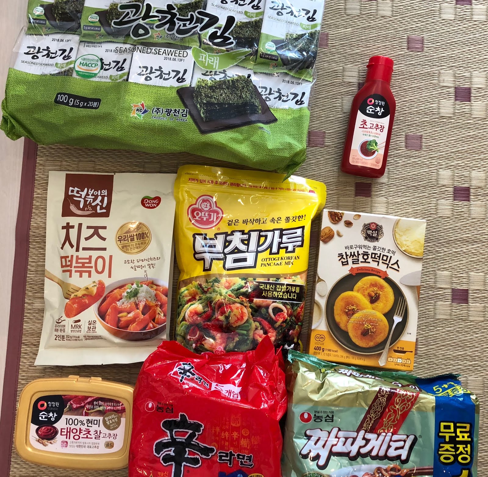 韓国旅行購入品 食べ物編 日韓カップル 한일커플 Buruburu Blog