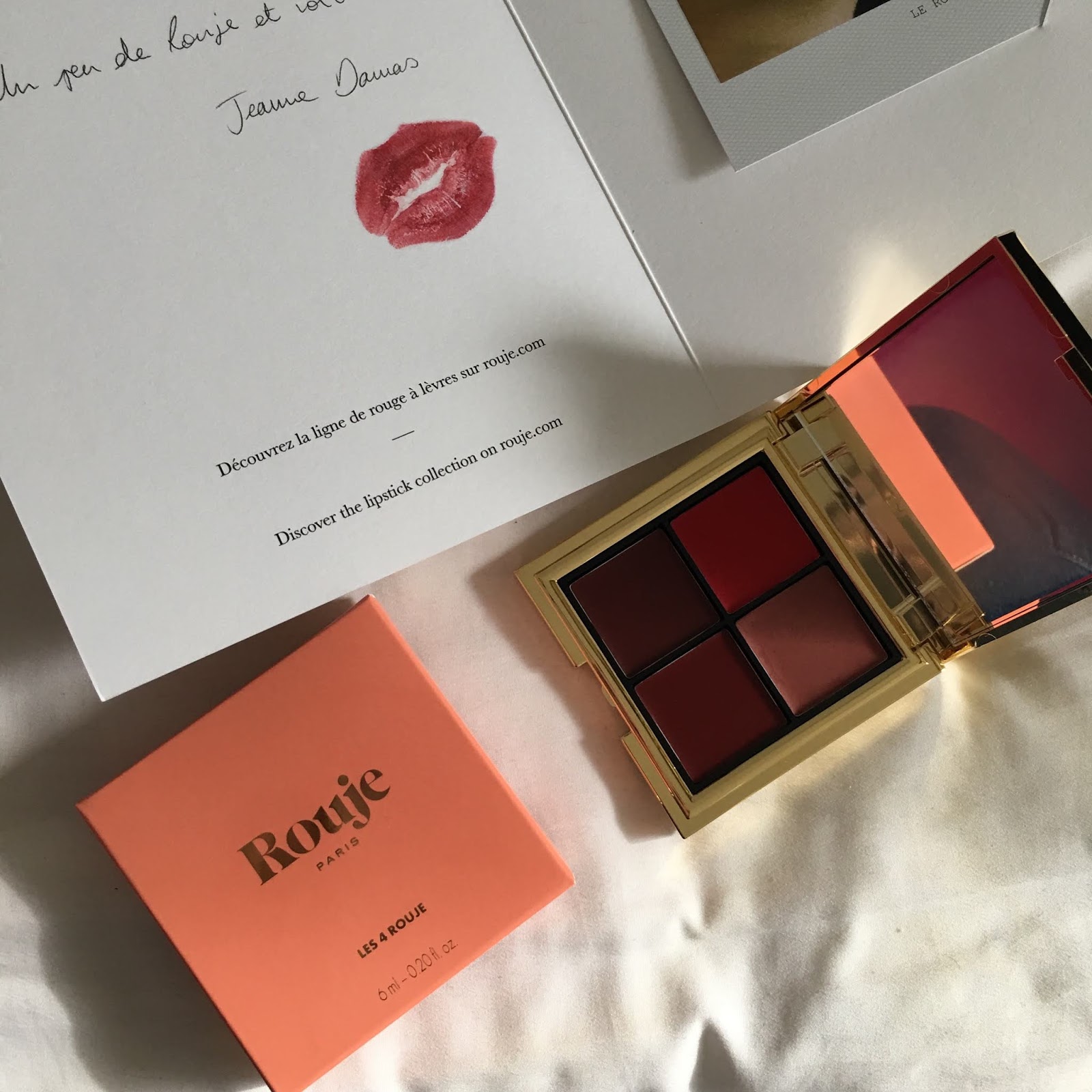 Rouje Beauty Lip Palette Les 4 Rouje