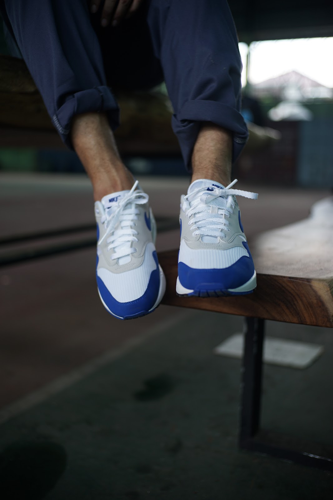 air max 1 anniversary on feet