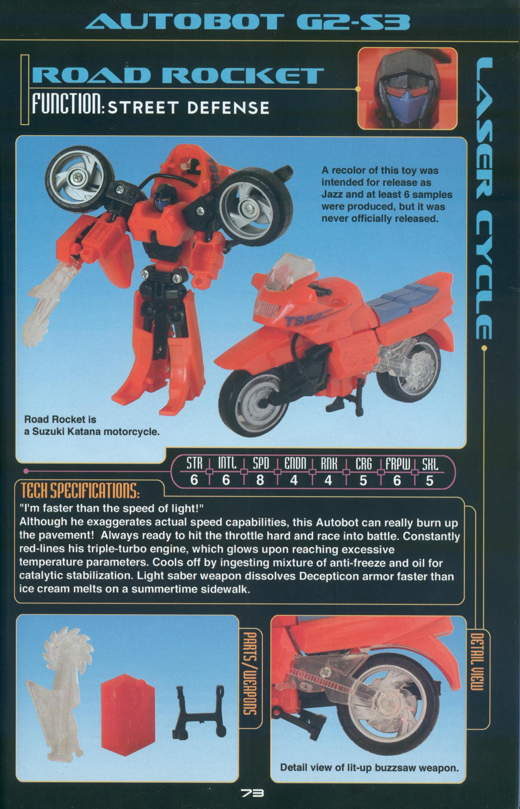 Read online Cybertronian: An Unofficial Transformers Recognition Guide comic -  Issue #6 - 75