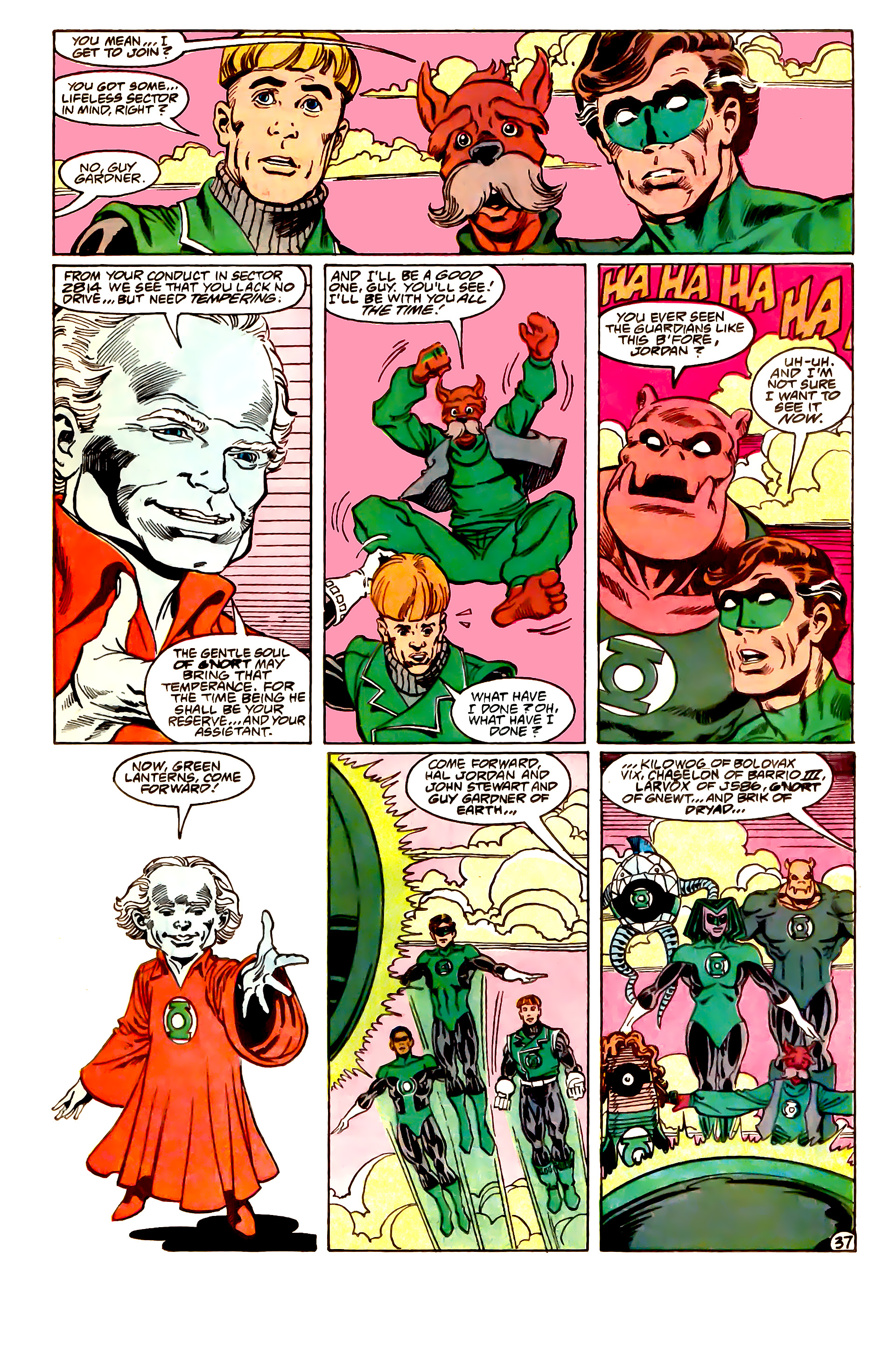 Read online Green Lantern (1990) comic -  Issue #13 - 38