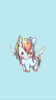 Imágenes de Unicornios kawaii fondos para celular whatsapp tiernos