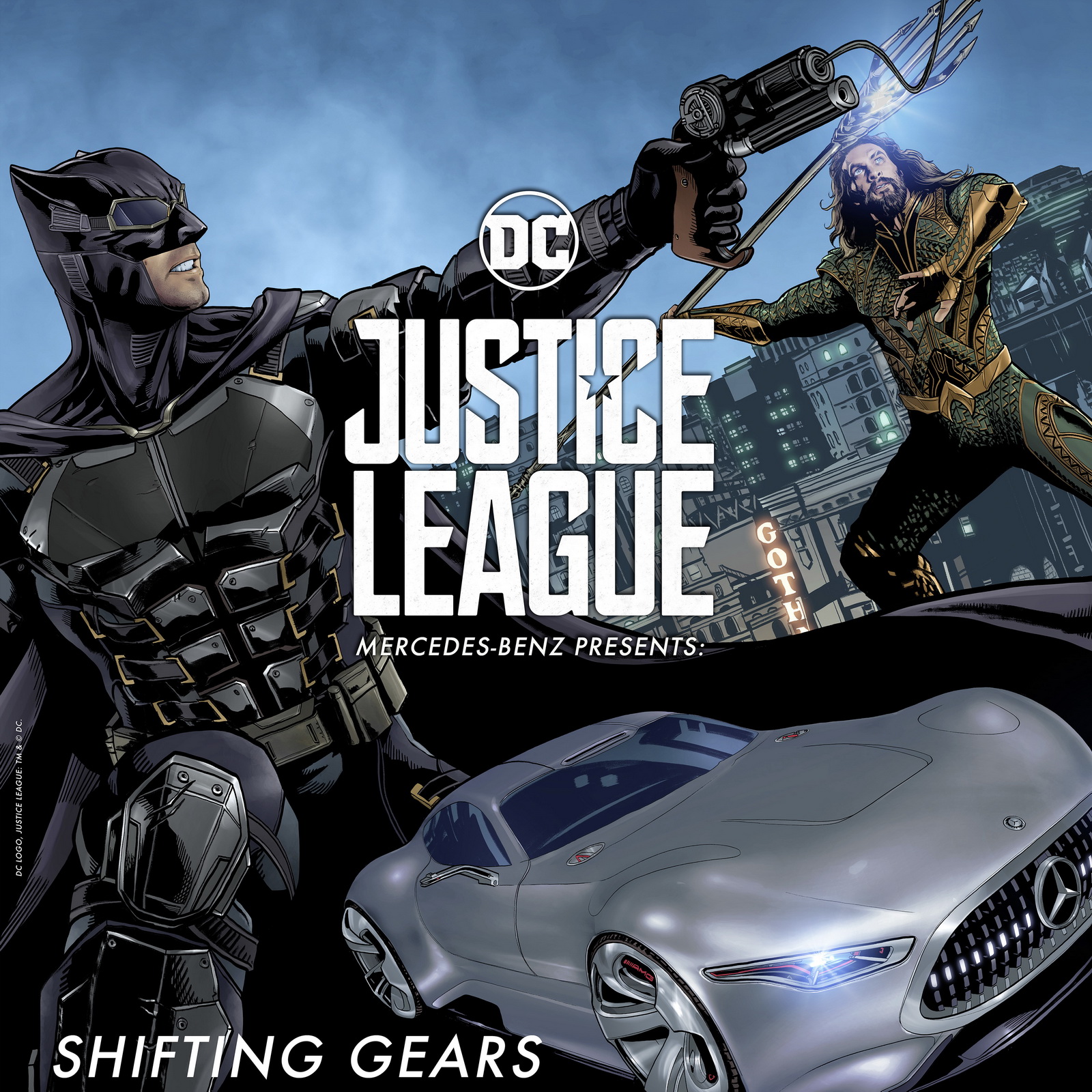 Batman Picks A Fancy Mercedes For His Daily Duties In Justice League