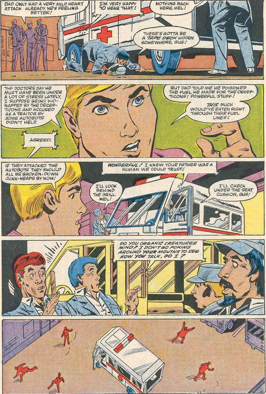 Read online The Transformers (1984) comic -  Issue #5 - 12