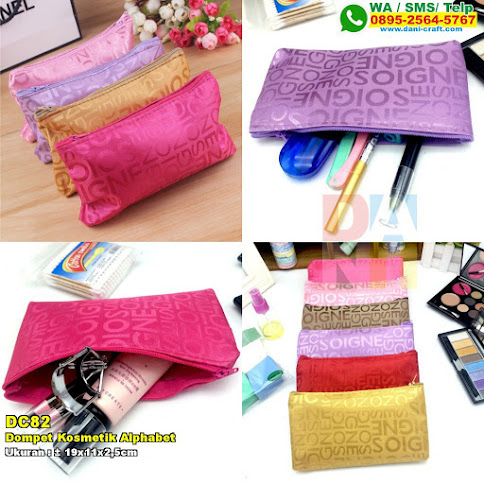 Dompet Kosmetik Alphabet