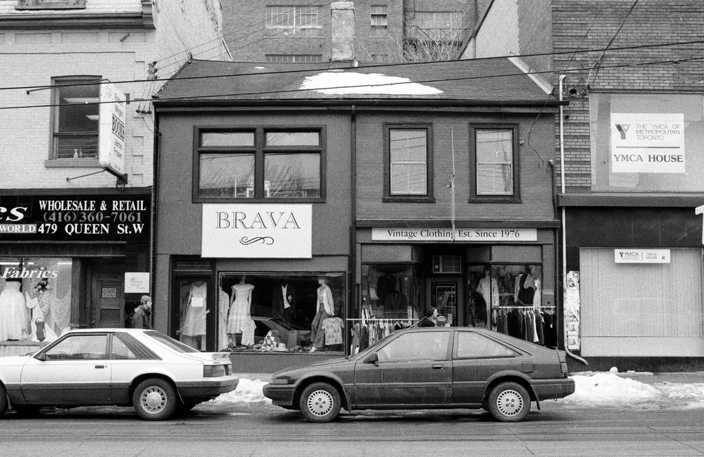 lost toronto Queen West/Then and Now