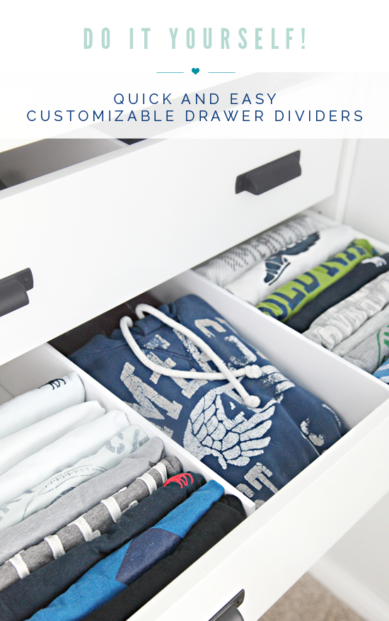 Make Your Own Custom Drawer Organizer