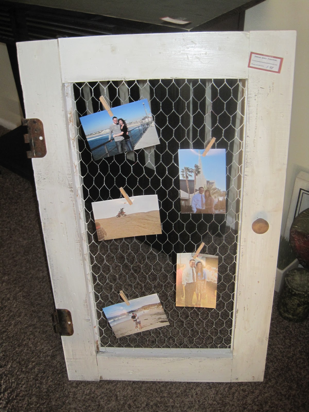 Hand Crafted Furniture Chicken Wire Frame 35